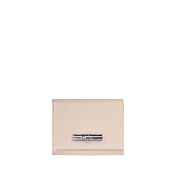 Longchamp Women `Le Roseau` Compact Wallet - Picture 1 of 2